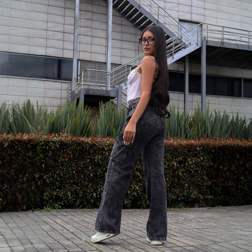 JEAN BAGGY GREY WASH REF: 2144