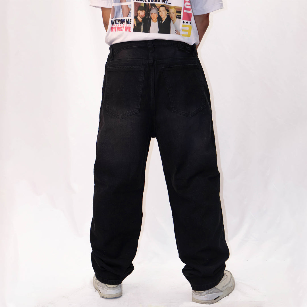 JEAN BAGGY — BLACK PANEL