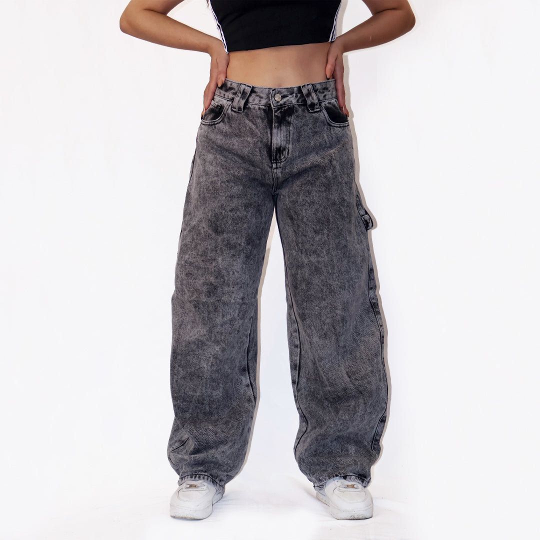 JEAN BAGGY GREY WASH REF: 2144