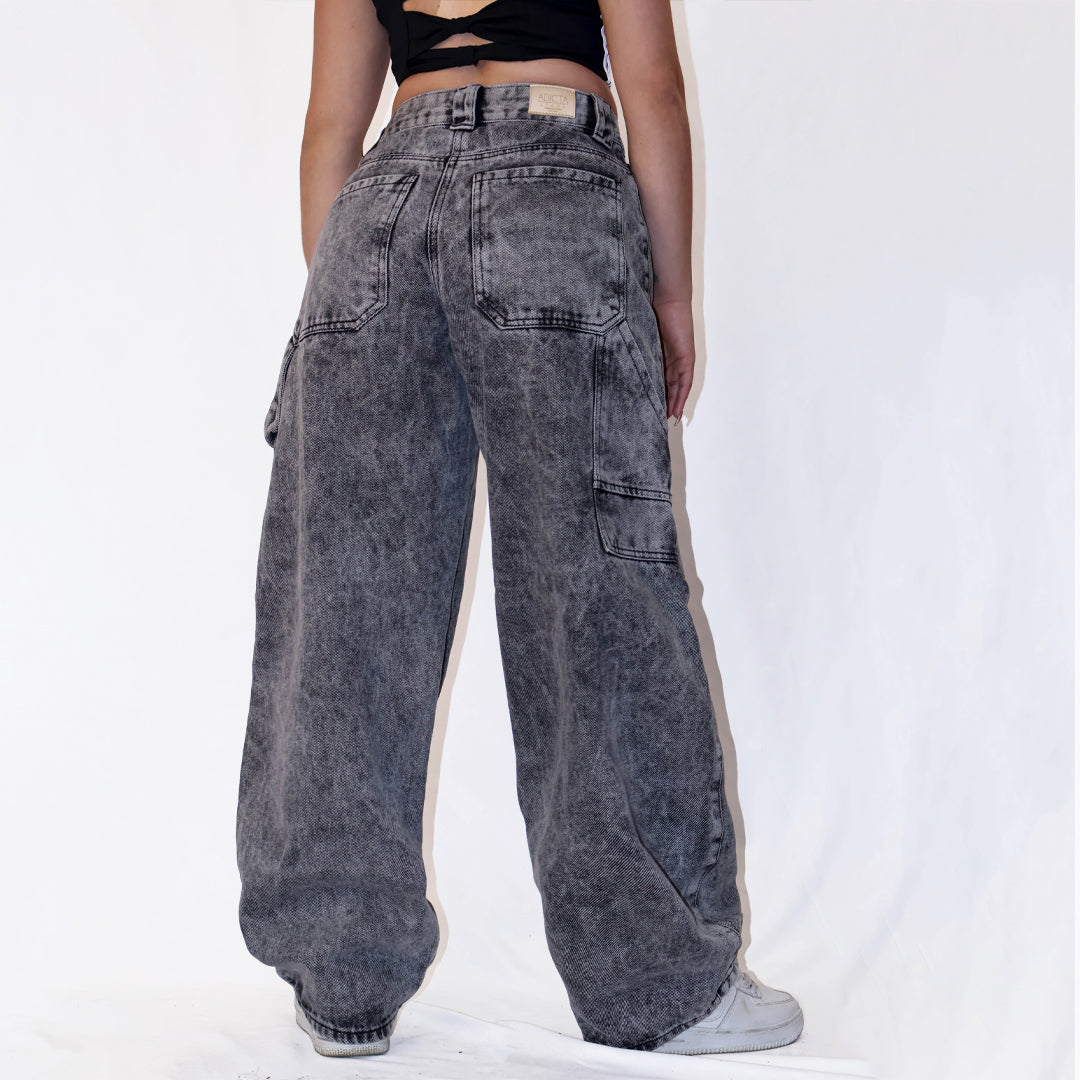 JEAN BAGGY GREY WASH REF: 2144