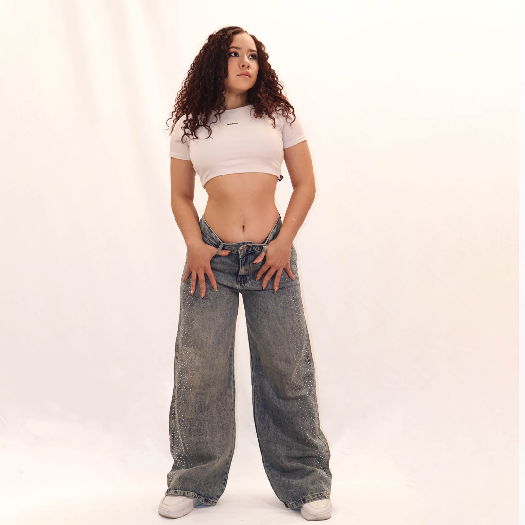 JEAN BAGGY — GLITTER WASH